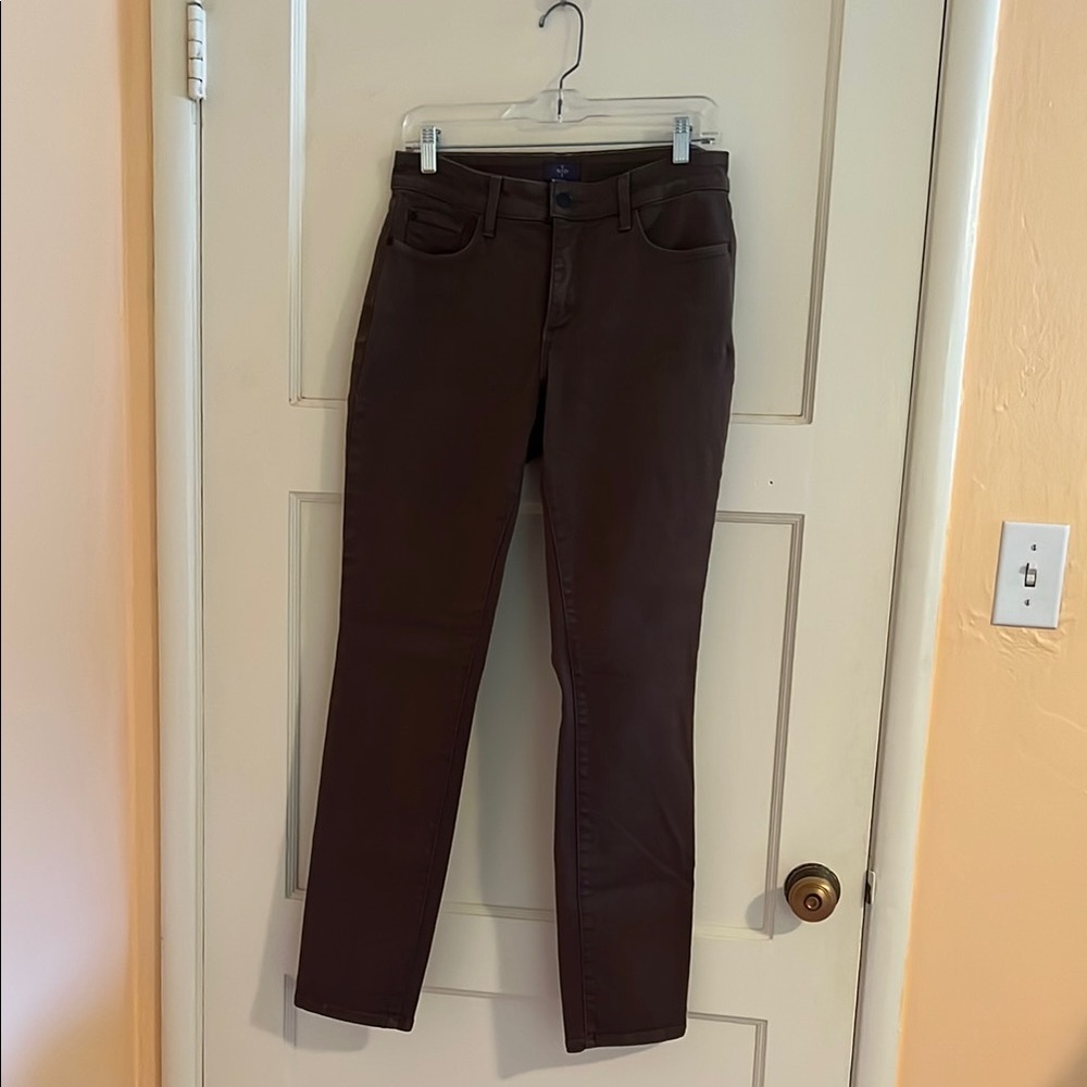 NYDJ Brown Skinny Jeans Casual Style